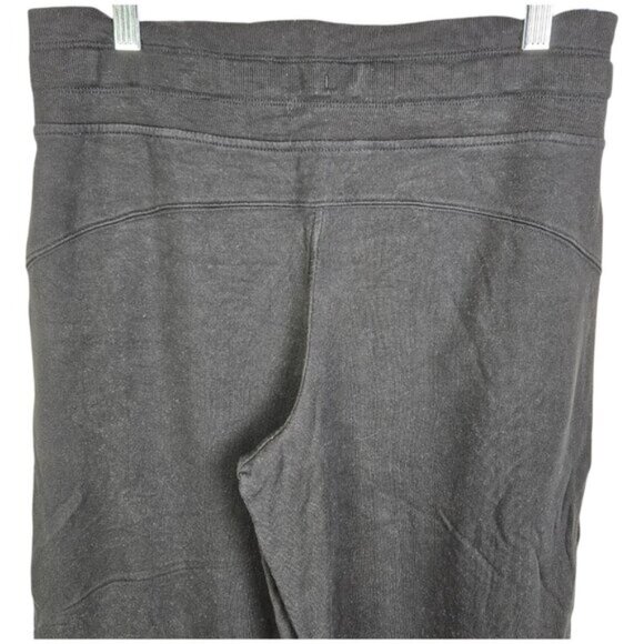 Athleta Black Wide Leg Elastic Waist Baggy Lounge Pants Size Small - Picture 9 of 11